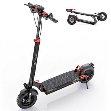 Engwe Y600 Foldable Electric Scooter for Adults,600W Motor 28MPH E-Scooter With Seat,Black