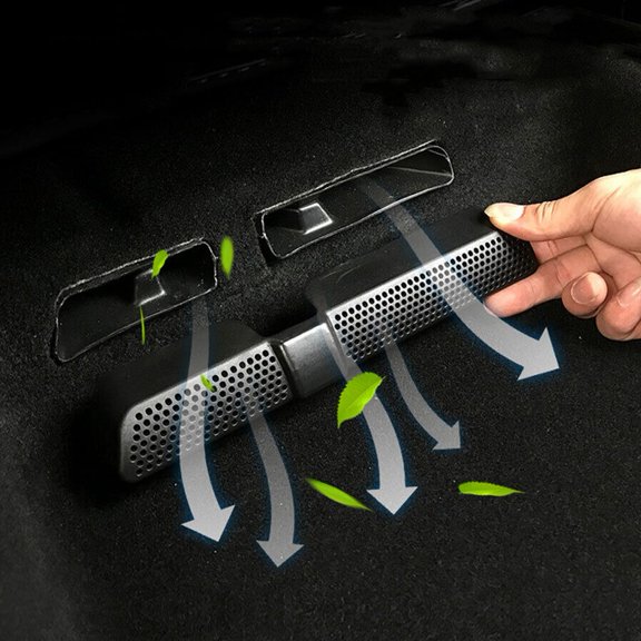 Enhance Aesthetic Appeal And Functionality With For Ateca Interior Car Rear Air Outlet Vent Grille Cover Pack Of 2 Fangkenuo