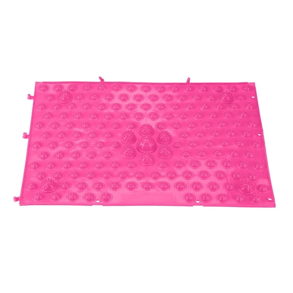 Enhance Blood Flow, Ease Tension at Home Parties Revitalizing Pink Foot Massage Mat