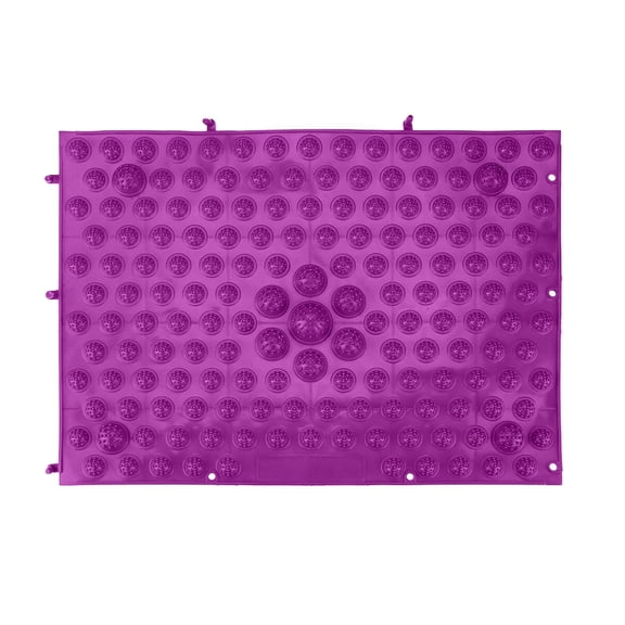 Enhance Blood Flow, Ease Tension at Home or Parties Revitalizing Purple Foot Massage Mat