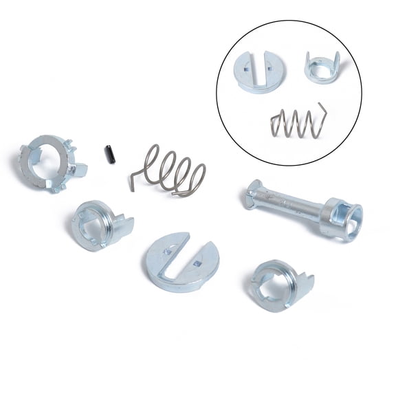 Enhance Car Performance with 7 in 1 Door Lock Repair Kit OE: 51217035421 Zinc Alloy Front Left/Front Right