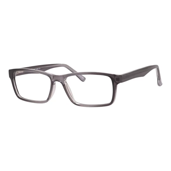 Enhance EN3945 Eyeglasses Grey Smoke Size Large 55-16-145 Men Frame