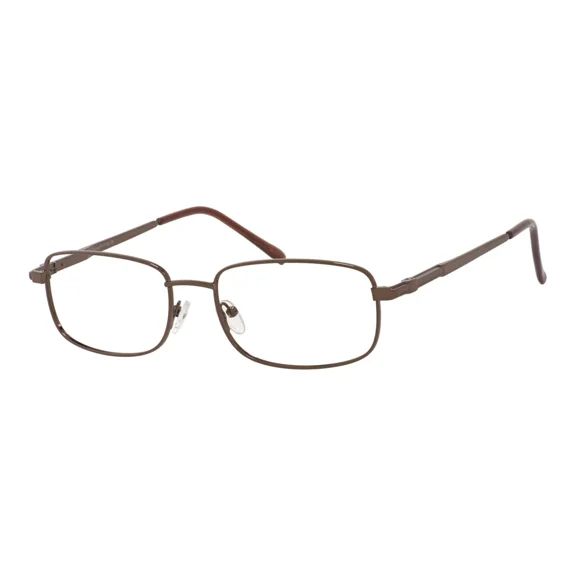 Enhance EN4106 Eyeglasses Brown Size Extra Large 60-19-150 Men Women Frame