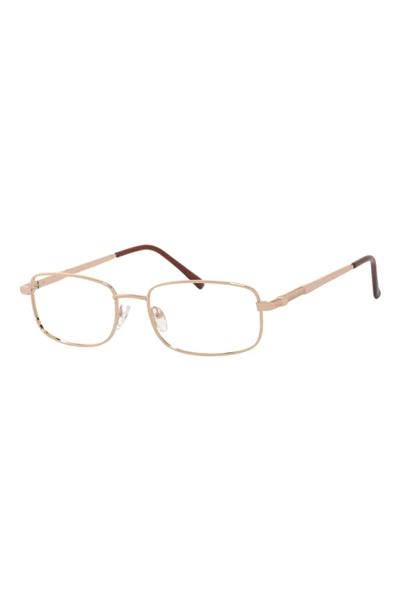 EN4106 Eyeglasses Gold Size Extra Large 57-19-150 Men Women Frame