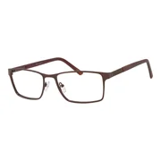 Enhance EN4172 Eyeglasses Matte Brown Size Extra Large 59-18-150 Men Frame