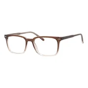 Enhance EN4181 Eyeglasses Brown Fade Size Large 54-19-145 Men Women Frame