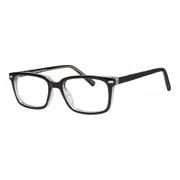 Enhance EN4300 Eyeglasses Black Crystal Size Small 47-16-135 Kids Frame