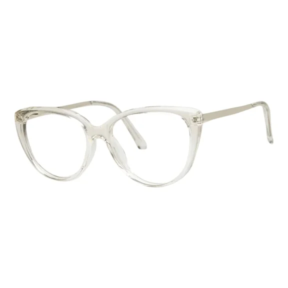 Enhance EN4319 Eyeglasses Crystal Silver Size Medium 53-17-145 Women Frame