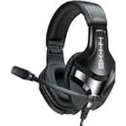 Enhance GX-H4 Computer Gaming Headset with Microphone - Braided Cable, Noise Isolating Headphones, Comfort Design Headband - Connect with 3.5mm AUX - INFILTRATE Series