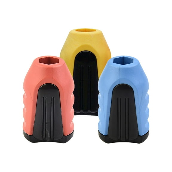 Enhance Screwdriver Tips Magnetism With Magnetic Ring, Easy Metal Part Adsorption, Suitable For Various Screwdriver Bits 1Pcs Yellow Fangkenuo