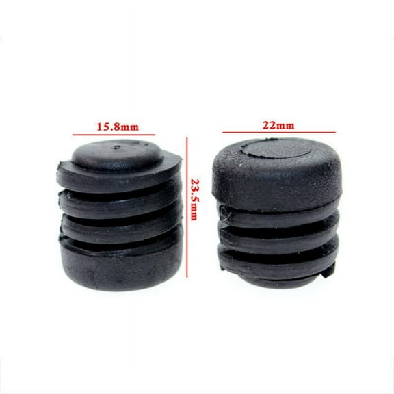 Enhance Stability With Adjustable Rubber Stops For Nissan Bonnet 2 Set