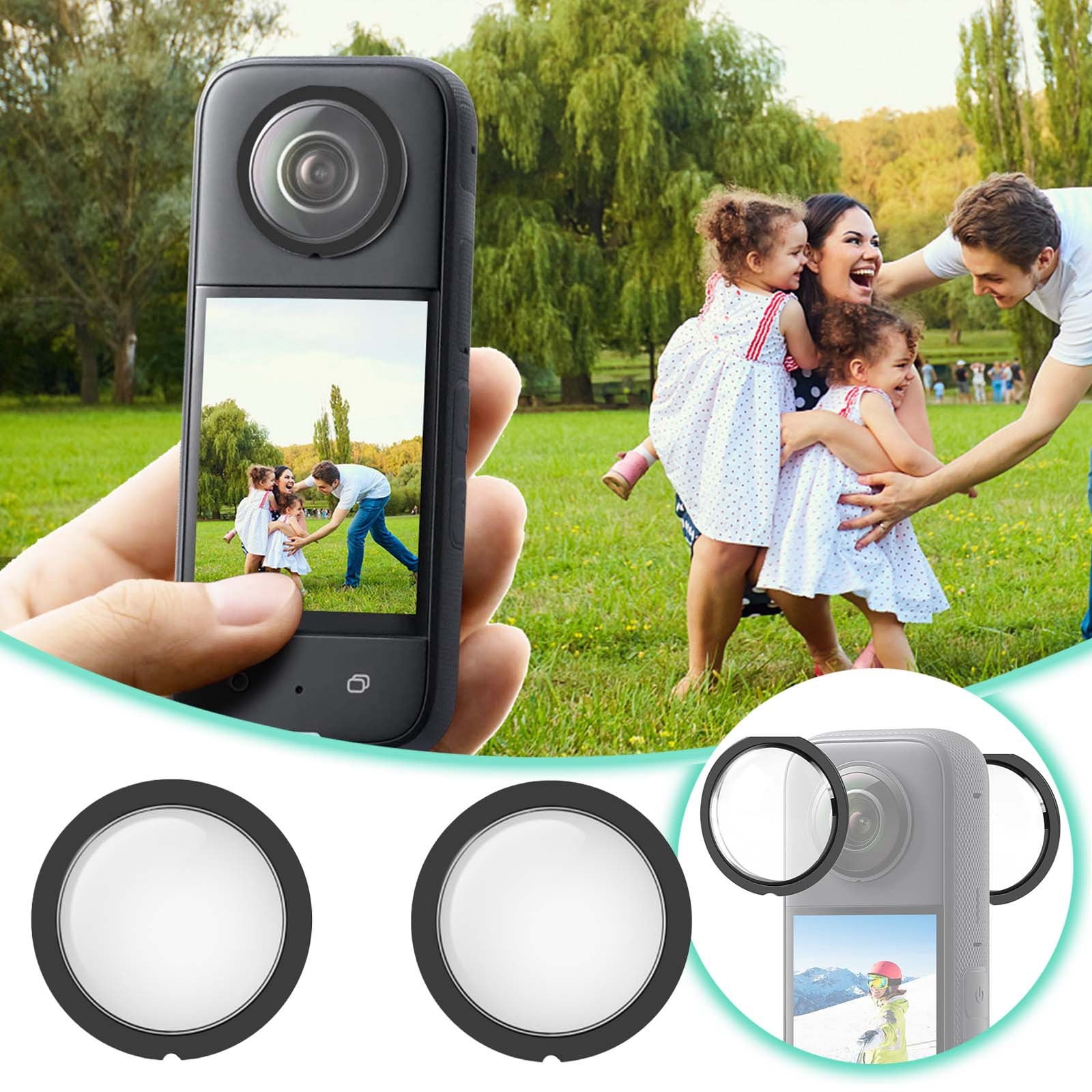 Enhance The Lifespan Of Your X3 Sports Camera Stick On Glass Shield For