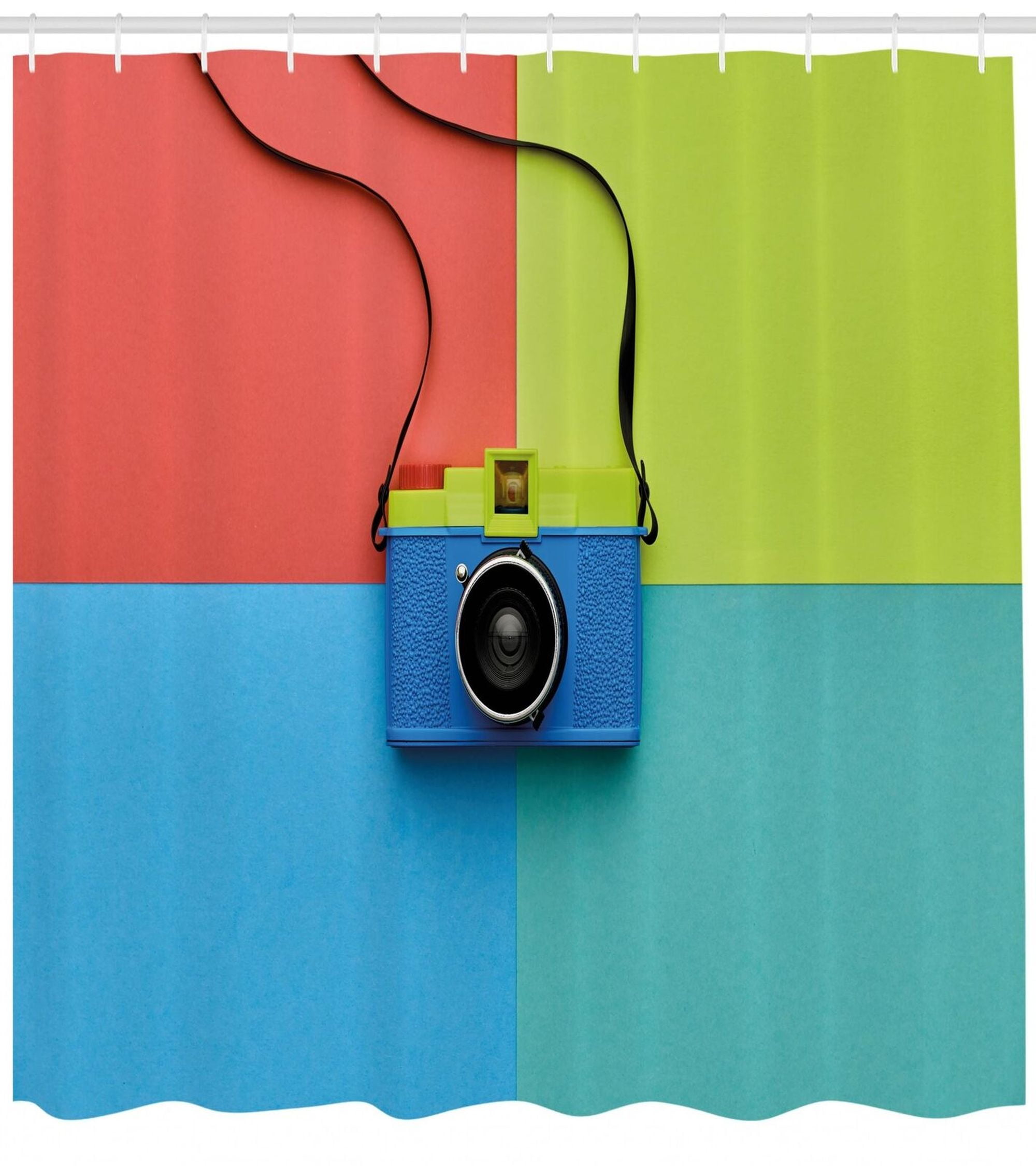 Enhance Your Bathroom Ambiance with a Sleek Pastel Shower Curtain Kit