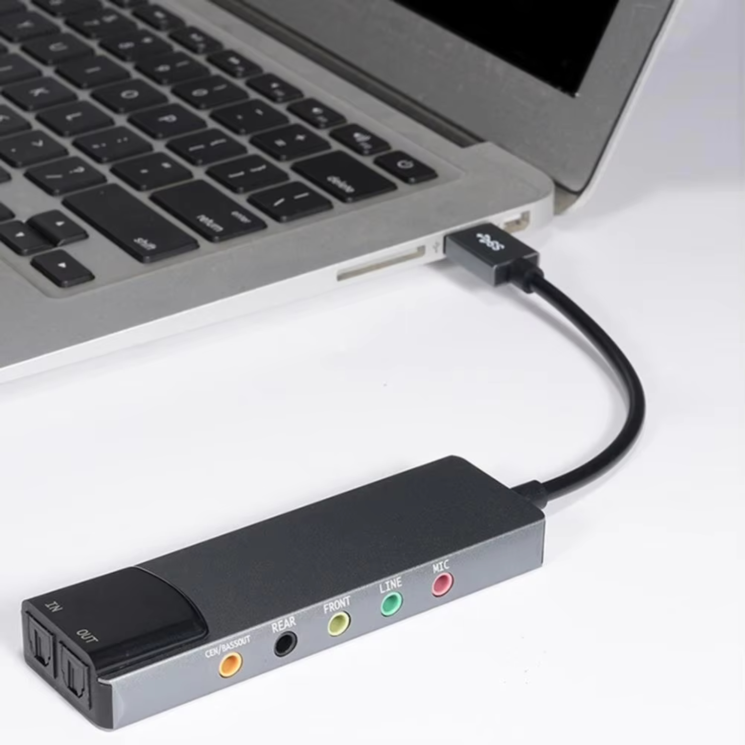 Enhance Your Computer with Multifunctional USB Sound Card DTS