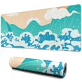 thumbnail image 1 of Enhance Your Desk Decor with Extra Large Topographic Desk Mouse Pad - Provides Greater Comfort and Style, Features Non-Slip Rubber Base, 1 of 7