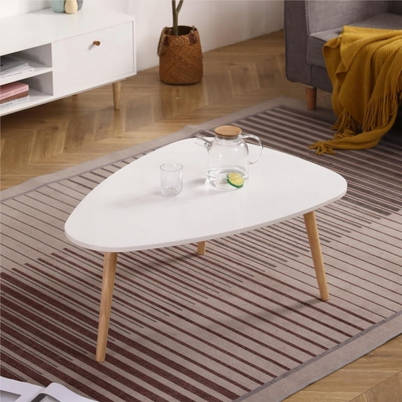 Enhance Your Living Room with Our Modern Egg-Shaped Coffee Table - 900mm