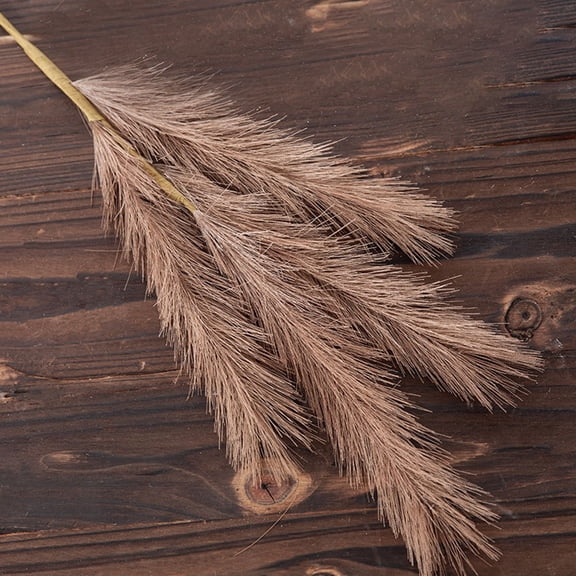Enhance Your Living Space with 4 Fork Pampas Reed Grass Artificial Flower