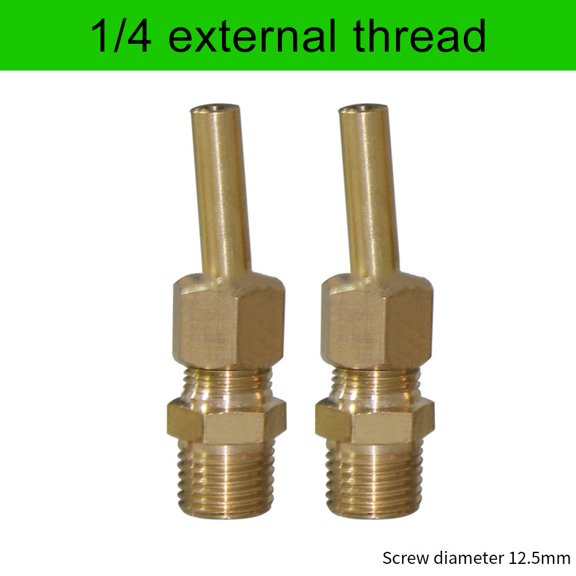 Enhance Your Spa Experience with Brass Deck Jets 2pcs with Adjustable Water Flow (1/4)