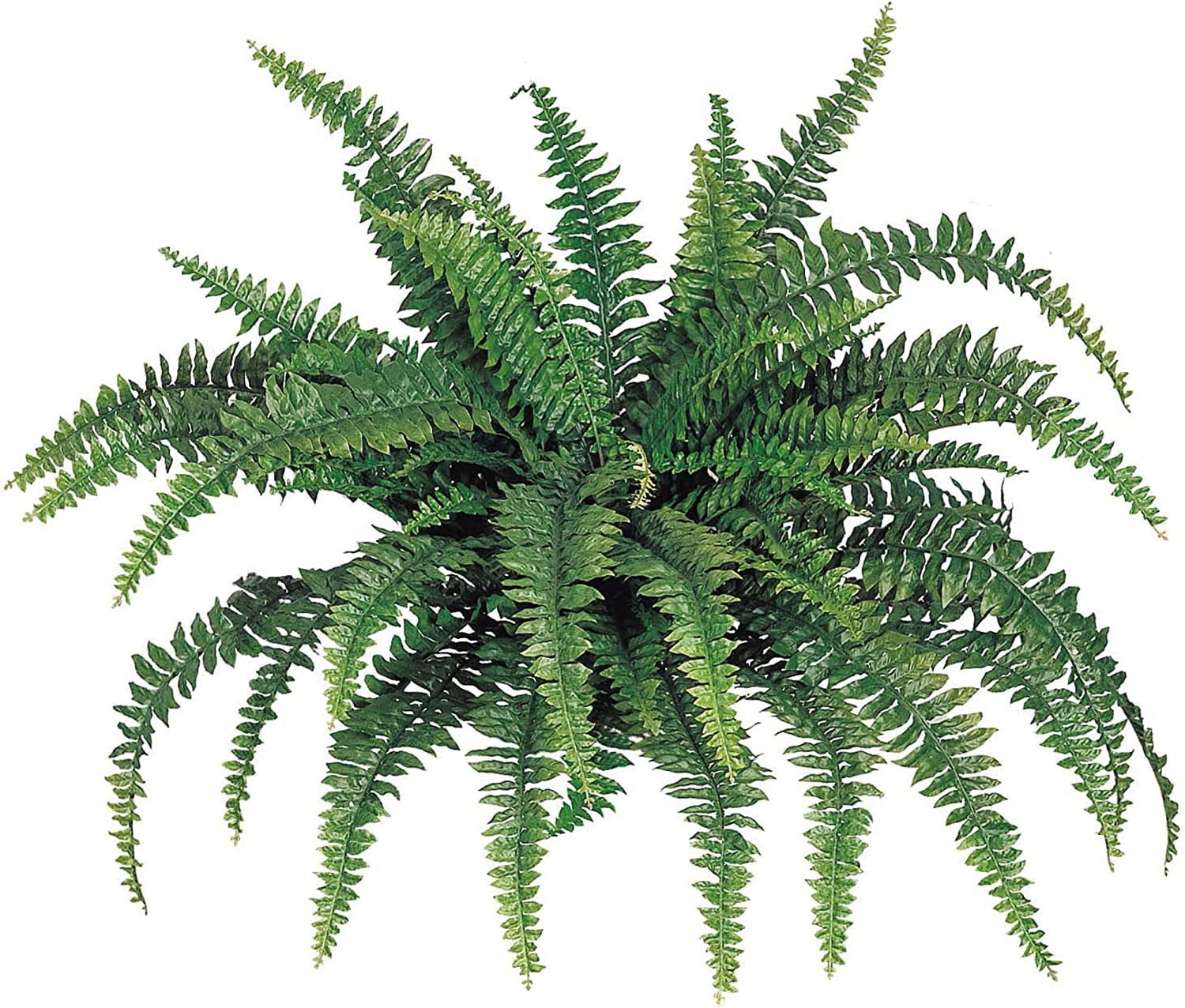 48" Green Silk Fern Topiary for Tabletop Outdoor Decor