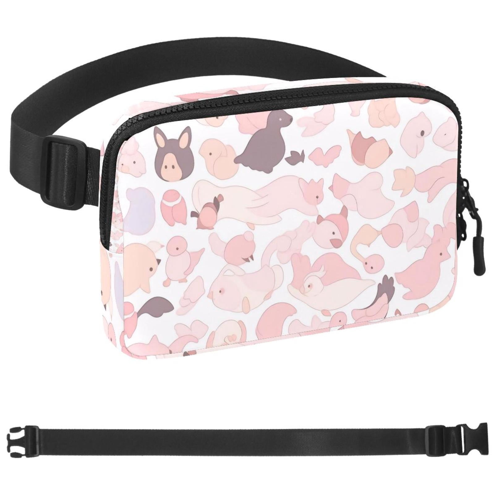 MINI TRIPHOME 11 WAIST BAG PINK PASTEL CALFSKIN