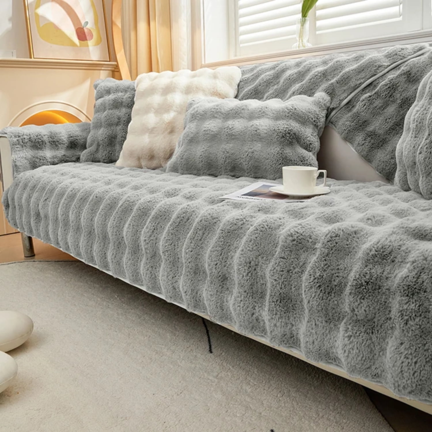 Enhance your home decor with this durable stylish and soft thicken ...