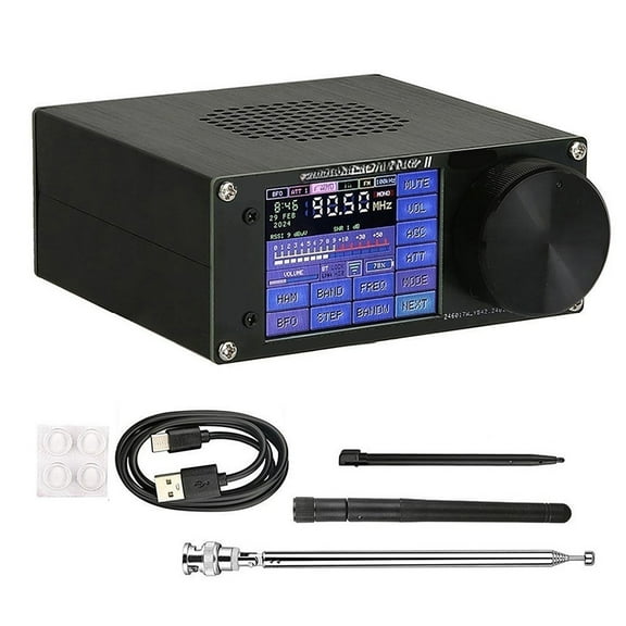 Enhanced ATS25 Radio Receiver 2 4-inch touch screen direct frequency inputs and high performance DAB technology