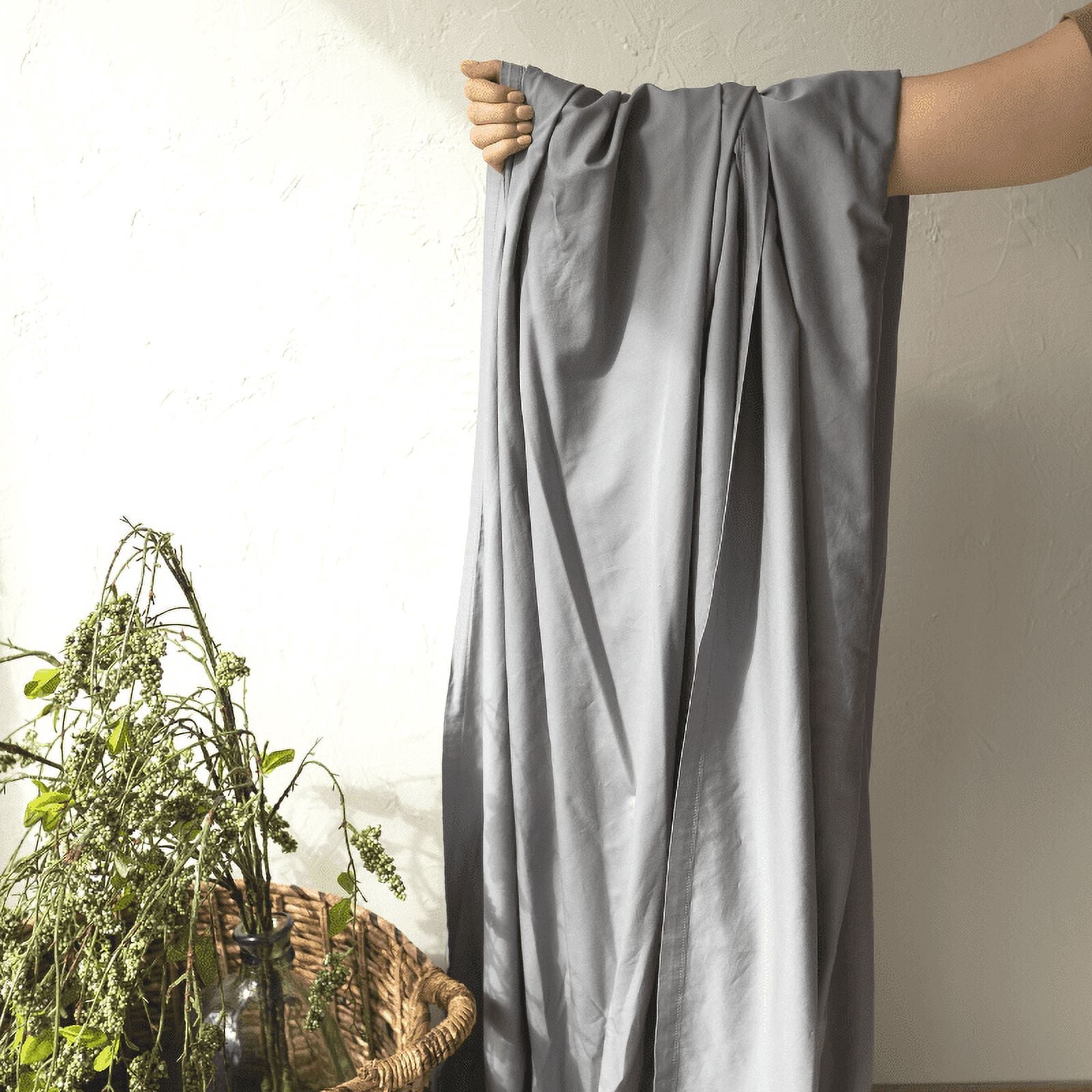 DreamFit® Enhanced Bamboo™ Sheet Set, DreamChill™ Collection - Gray - Queen