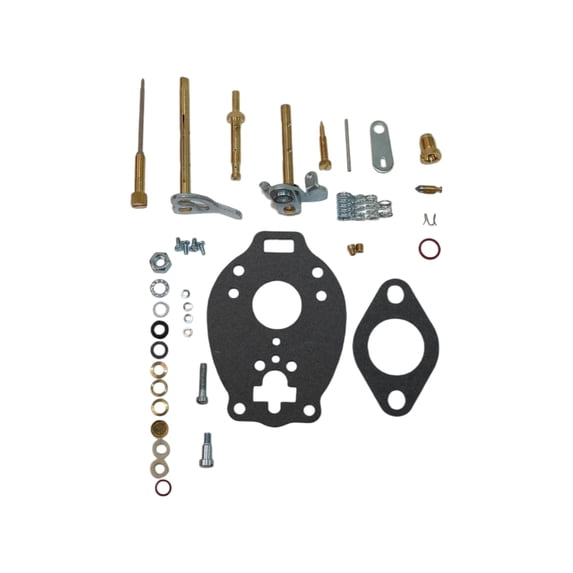 Enhanced Carburetor Repair Rebuild Kit Fits Allis Chalmers WC WD WF Tractor (For Marvel Schebler TSX159 TSX422 carburetors)