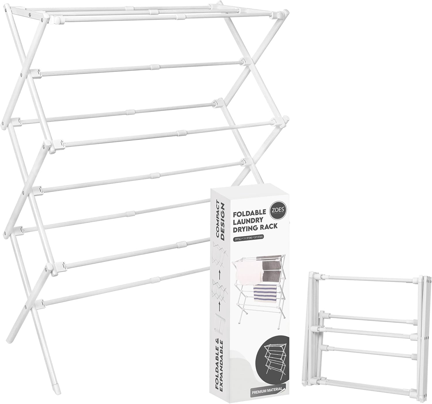 Enhanced Clothes Drying Rack | Foldable Drying Rack Clothing for ...