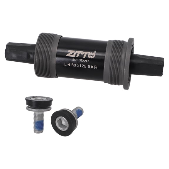 Enhanced Durability Bike Bottom Bracket With Sealed Bearing System Compatible With 68X118/120/122 5/124 5/127 5Mm Sizes