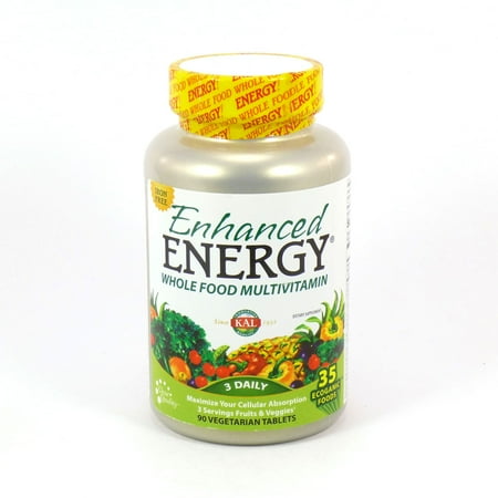 Enhanced Energy Iron Free By KAL - 90 Tablets