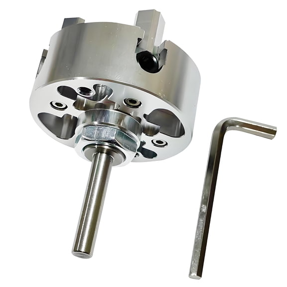 Enhanced Four Jaw Individual Lathe Grip With Common Thread For Detailed Machining And Tooling Tasks