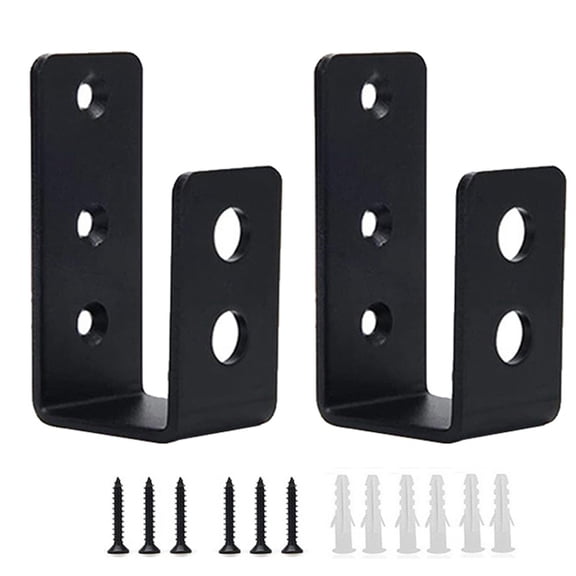 Enhanced Home Security With Door Barricade Bracket High Strength Hardened Steel Defend Against Kicks And Thrusts