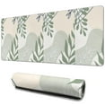 thumbnail image 1 of Enhanced Navigation with Waterproof, Non-Slip Large Desk Mat | Abstract Boho Leaves Design | Ideal Size for Office Laptop | 31.5 X 11.8 Inch, 1 of 7