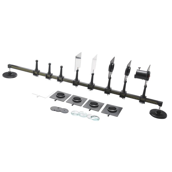 Enhanced Optical Bench Set - Includes Lamp Housing - Eisco Labs