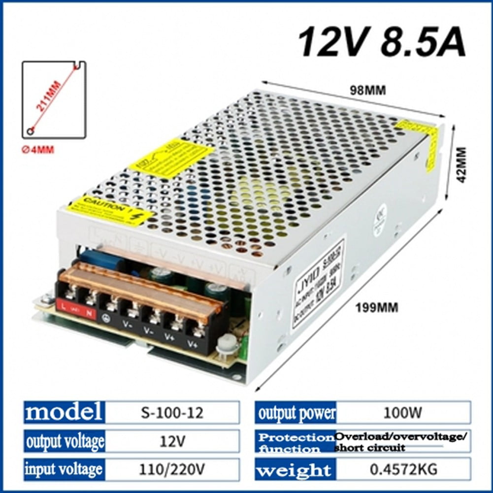Enhanced Performance Switch Power Supply Transformer Ac220V To 12V 24V ...