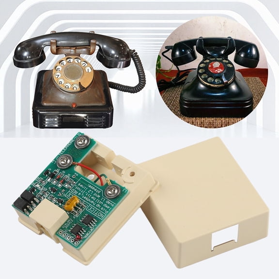 Enhanced Pulse To Dual Tone Multi-Frequency Converter Module for DIAL Phones, Signal Adapter With Redial And *# Function, For Old Telephones