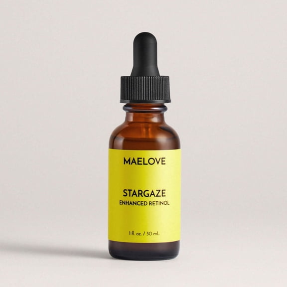 Maelove Stargaze Enhanced Retinol Serum, Time-Released 0.25% Retinol with Hyaluronic Acid