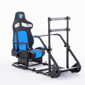 Enhanced And Stable Racing Wheel Cockpit, Compatible With Fanatec, Pxn, Thrustmaster, And Logitech Adjustable Driving Simulators, Excluding Handbrake, Pedals, And Monitor