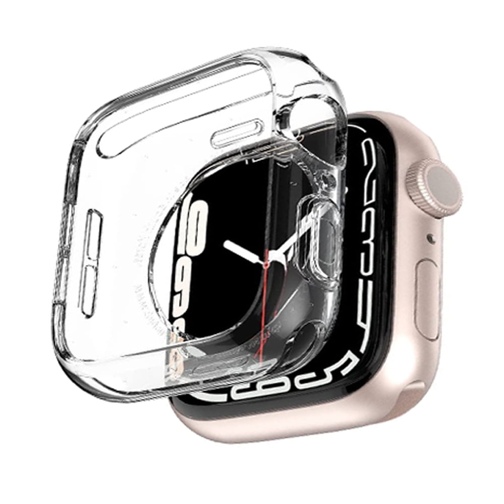 Enhanced Waterproof Design for iWatch S8 Protect Your Watch from Water Damage Transparent 41mm