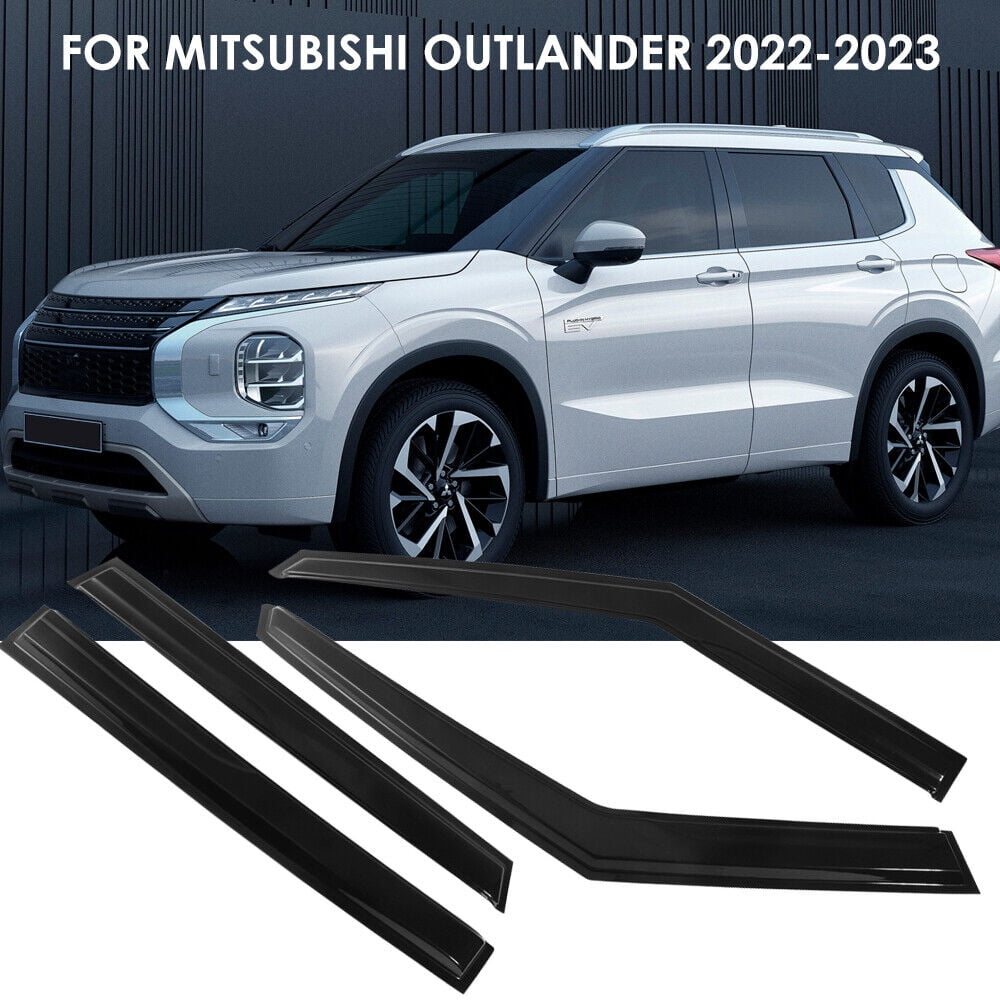 Enhanced Window Visors Deflector Shade Set for 2223 Mitsubishi
