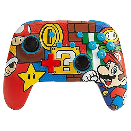 Enhanced Wireless Controller for Nintendo Switch - Mario Pop - Nintendo Switch