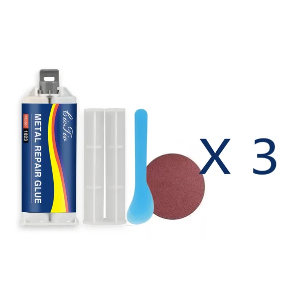 Enhanced casting glue, Metal Repair Glue, Casting Repair Glue, High Temperature Resistant Liquid Metal Welding Filler for Metal Casting Defect, AB Glue new semi
