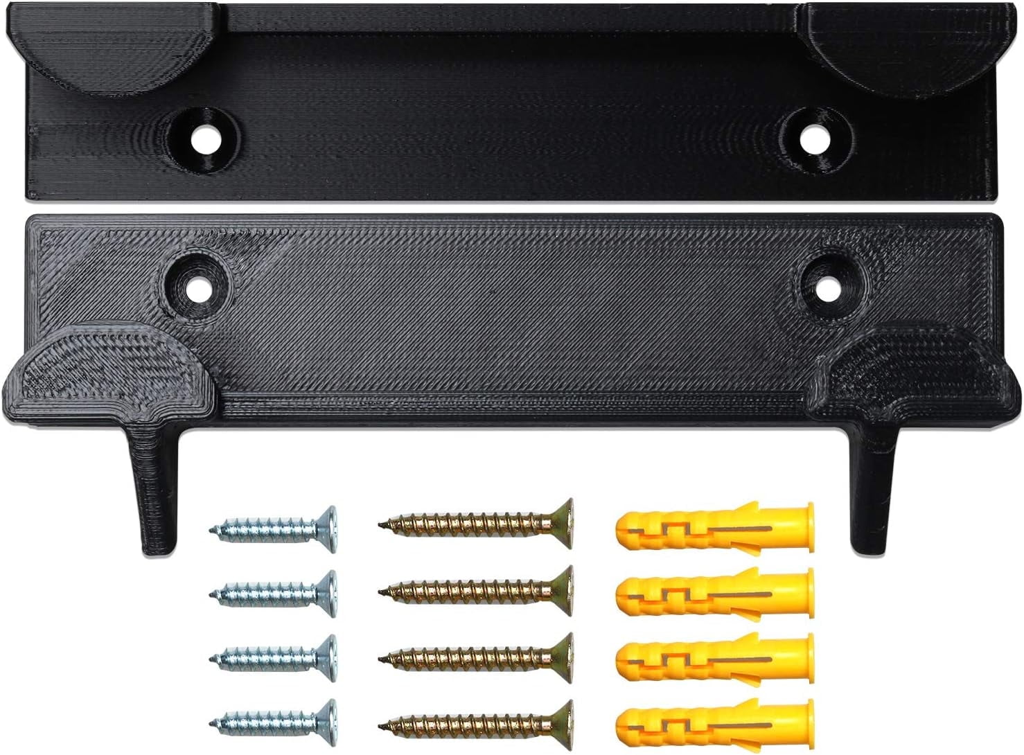 Enhancement Wall Mount Wall Bracket Holder for PlayStation 4 PS4 Slim Pro Console Came Pad (PS4 Pro, Black)