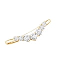 thumbnail image 1 of Rosec Jewels Certified Moissanite Nesting Ring - D-VS1 Quality Certified Moissanite Enhancer for Engagement Ring, 10K Yellow Gold, US 3.50, 1 of 7