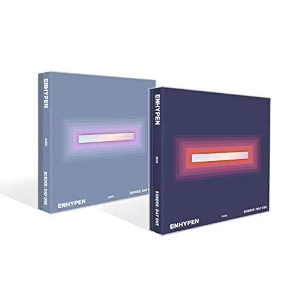 Enhypen Border : Day One 1st Mini Album 2 Version Set CD+1p Poster+136p ...