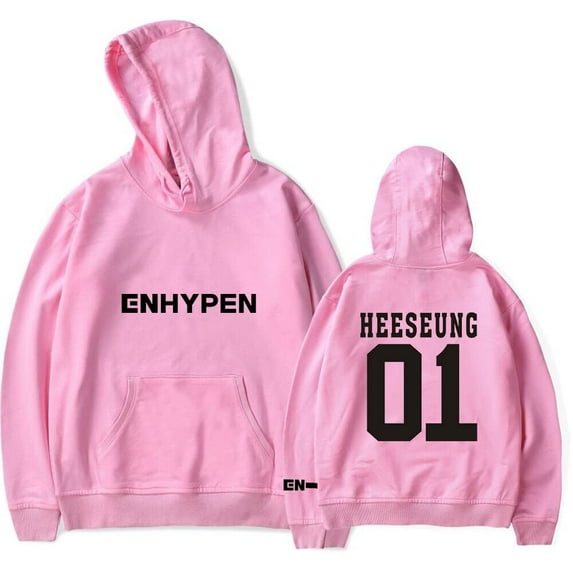 Enhypen Merch Hoodie 90s Korean Group Women Men's Pullover Harajuku Streetwear Sweatshirt