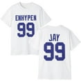 thumbnail image 1 of Enhypen Merch Unisex Number T-Shirt – Casual Kpop Graphic Tee for Fans, Short Sleeve Cotton Top for Men & Women, 1 of 6