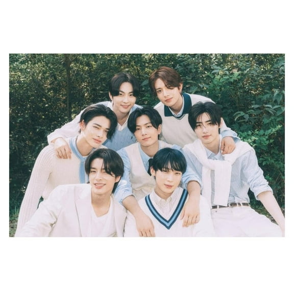 Enhypen Poster Photo Print K-Pop Home Decor For Living Room Aesthetic Kpop Male Boys Group Boy Band