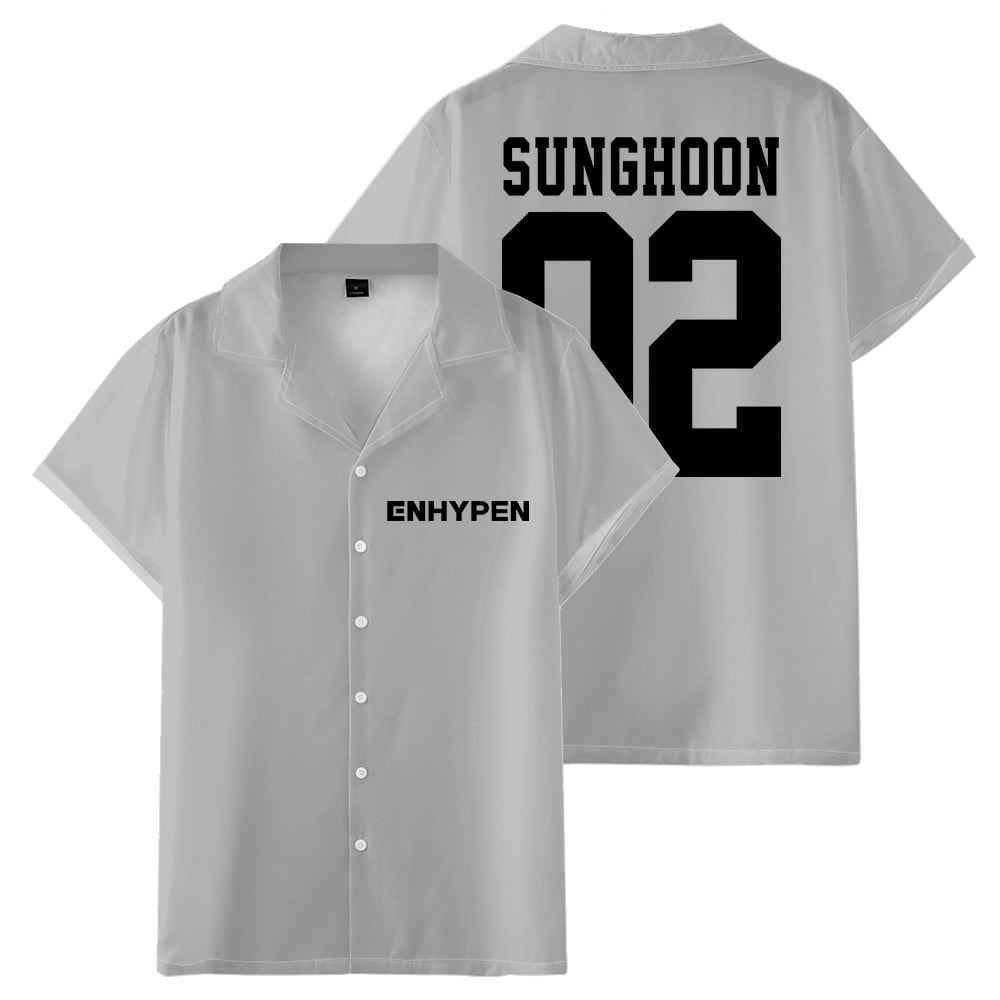 ENHYPENMANiFESTOS/S-SHIRT（BK_L） ENHYPEN - S/S T-Shirt [WORLD TOUR 'FATE PLUS'] - K PLACE